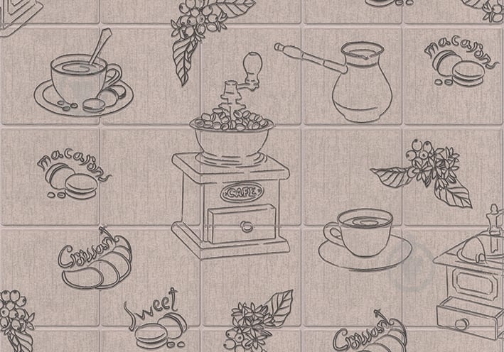 Обои из вспененного винила Vinil Мокко МНК2-1056 0,53x10,05 м - фото 1