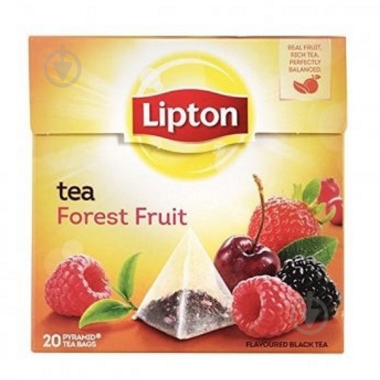 ВІТРИНА! Чай чорний Lipton Forest Fruit 20 шт. 54 г - фото 1