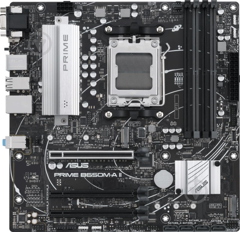 Материнская плата Asus 90MB1EH0-M0EAY0 (Socket AM5, AMD B650, micro ATX) - фото 1