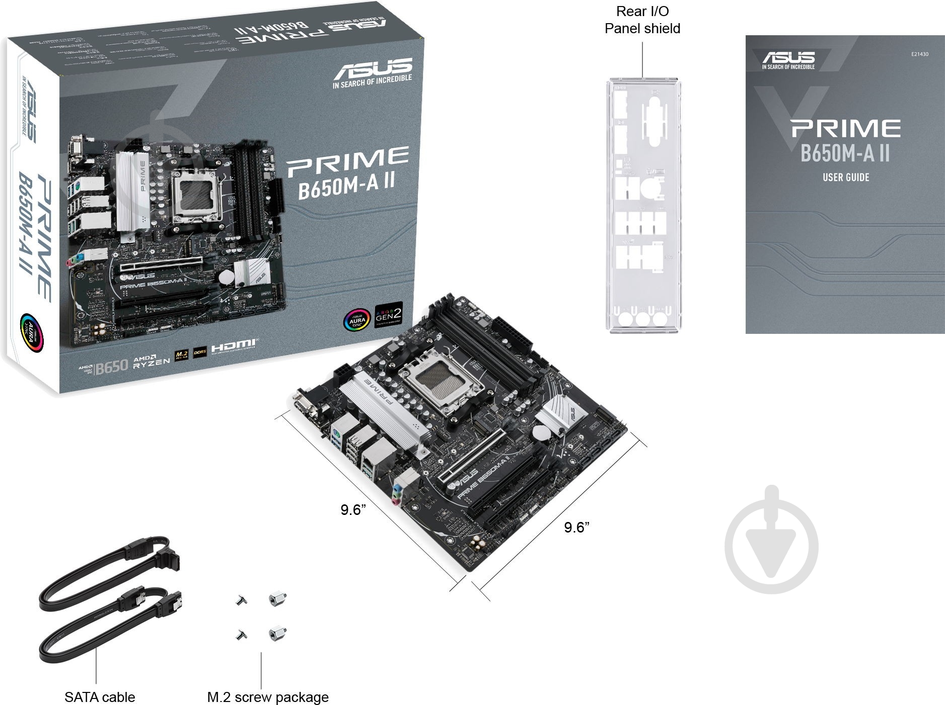 Материнская плата Asus 90MB1EH0-M0EAY0 (Socket AM5, AMD B650, micro ATX) - фото 8