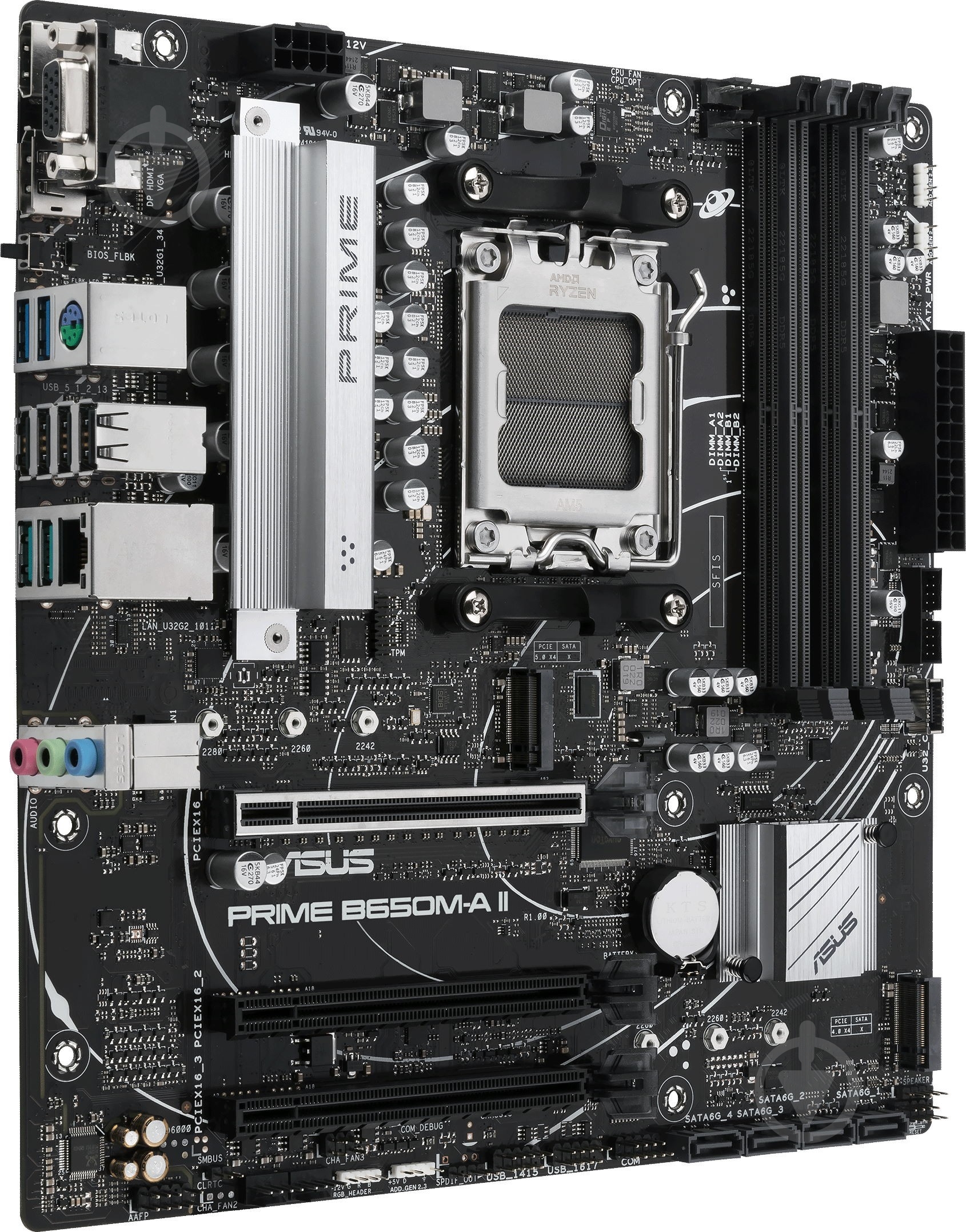 Материнская плата Asus 90MB1EH0-M0EAY0 (Socket AM5, AMD B650, micro ATX) - фото 3