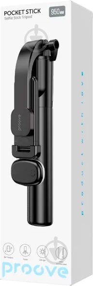 Трипод Proove black Pocket Stick (950 mm) black - фото 10