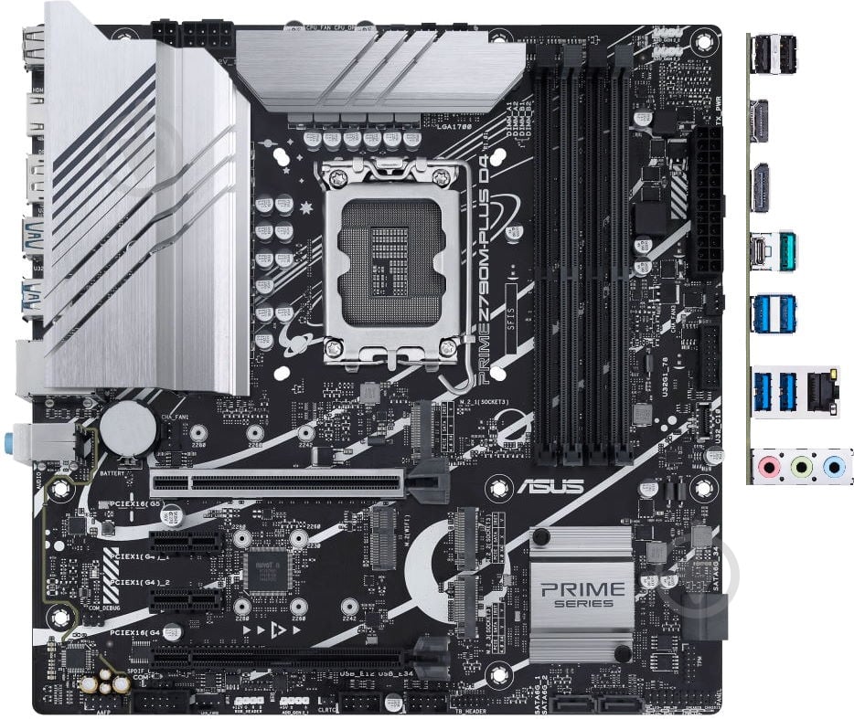 Материнская плата Asus 90MB1E70-M0EAY0 (Socket 1700, Intel Z790, micro ATX) - фото 2