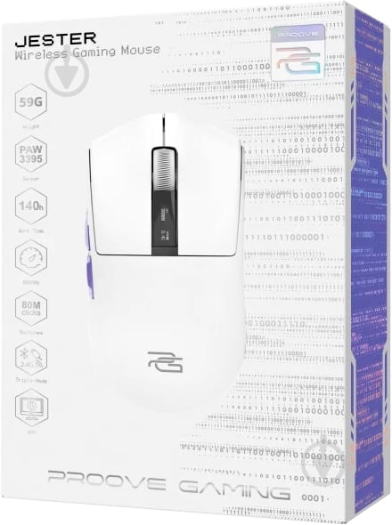Миша Proove Gaming Jester 8K white (WMJS00022002) - фото 7