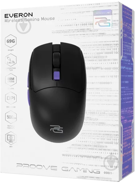 Миша Proove Gaming Everon black (WMEV00022001) - фото 4