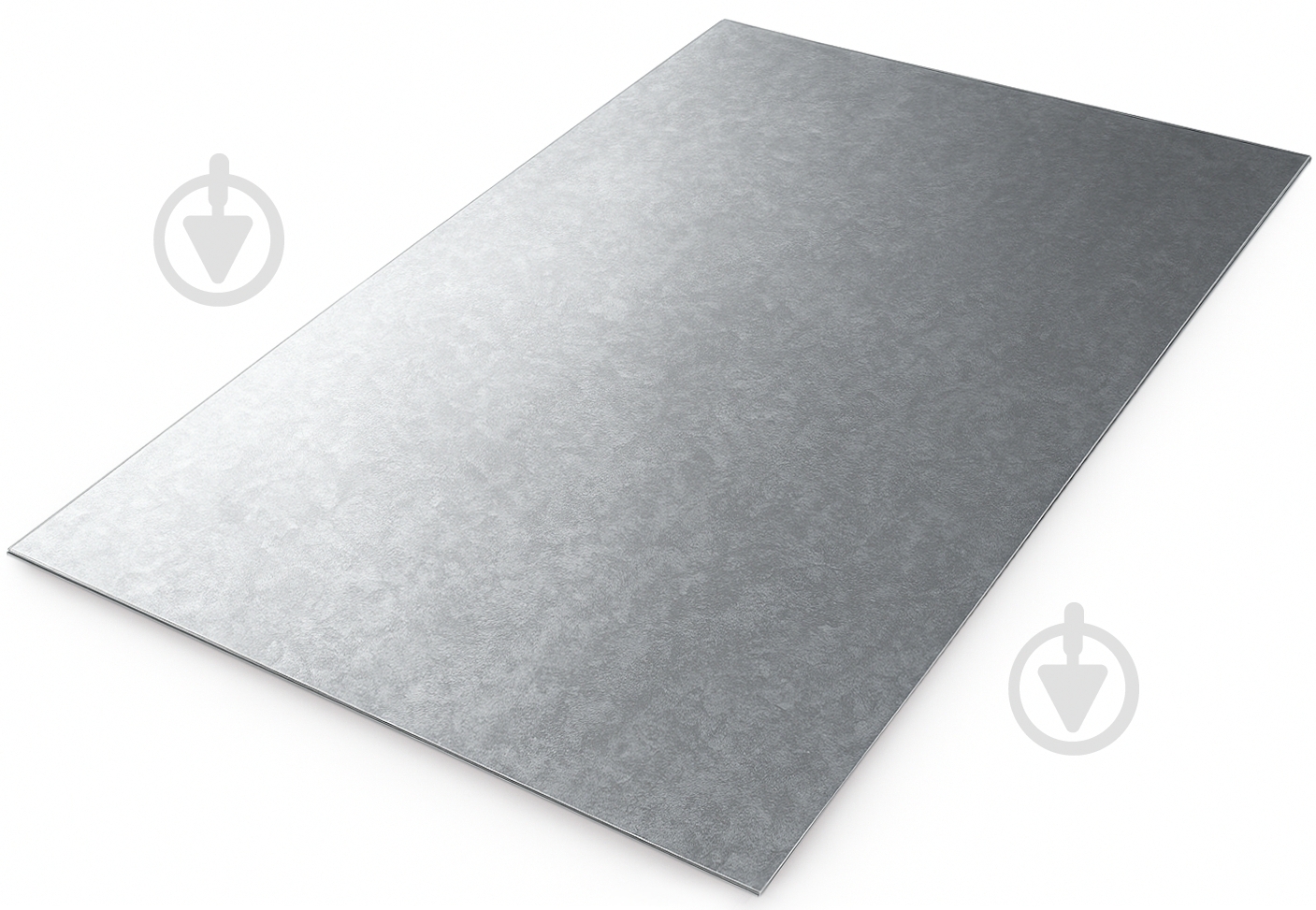 Лист оцинкованный PCS 1000х2000x0,4 мм - фото 1 Лист оцинкованный PCS 1000х2000x0,4 мм - фото 1