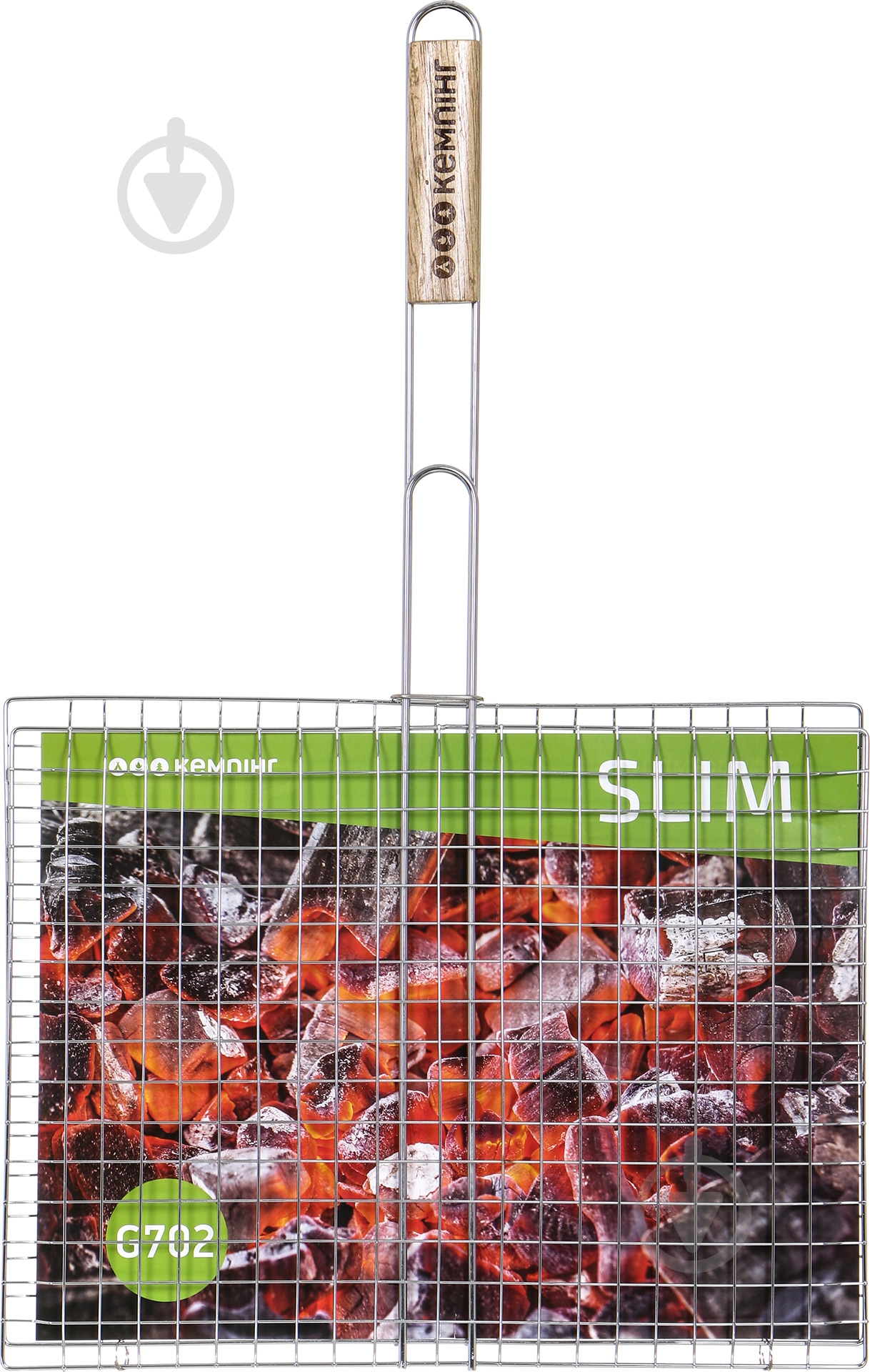 Решітка для гриля Кемпінг Slim G702 - фото 3 Решітка для гриля Кемпінг Slim G702 - фото 3