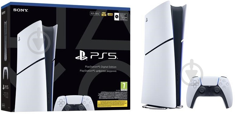 Ігрова консоль Sony PlayStation 5 Slim Digital Edition (CFI-2116) white - фото 7