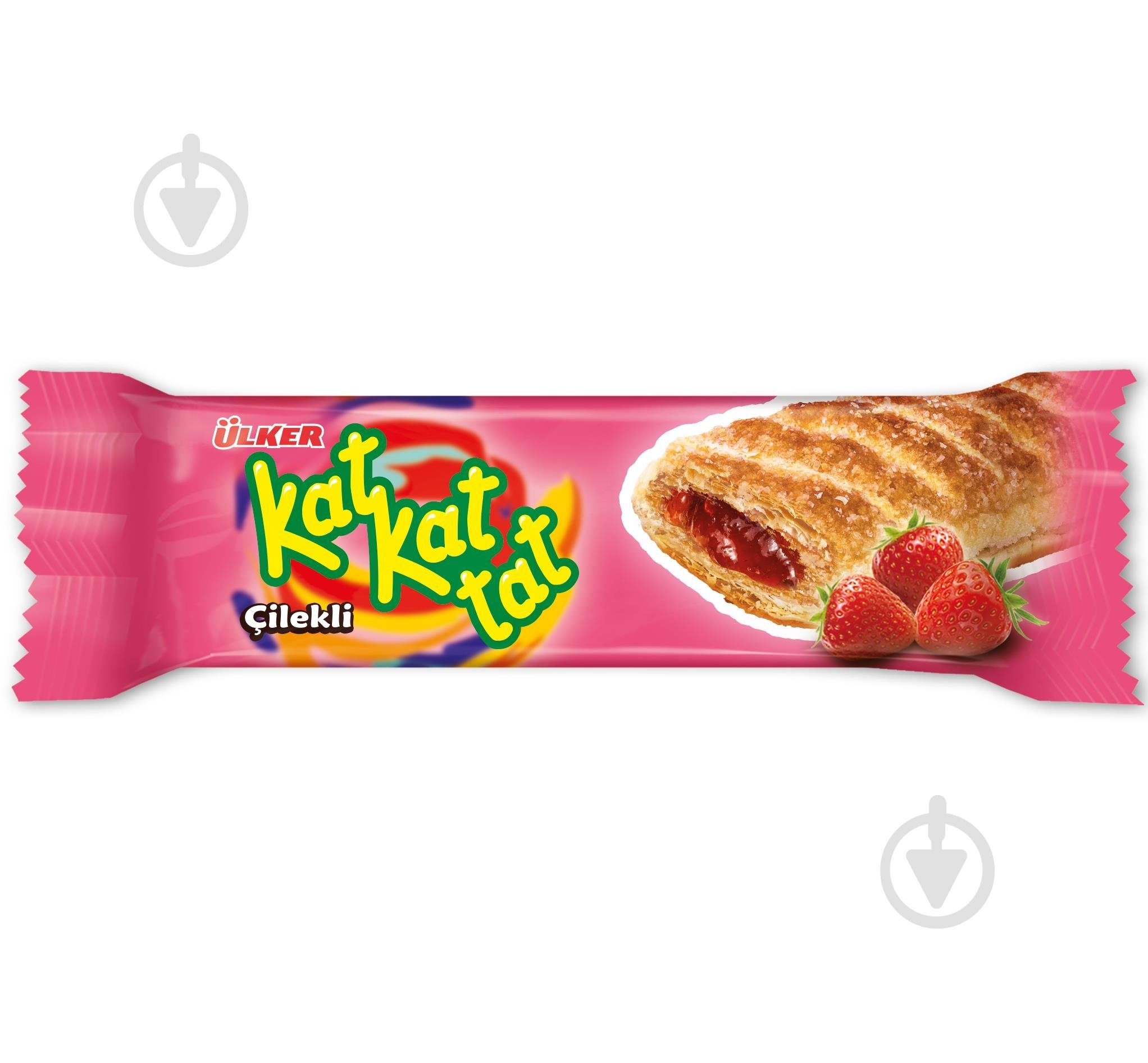 Пирожное ULKER KAT КAT TAT клубника - фото 1 Пирожное ULKER KAT КAT TAT клубника - фото 1