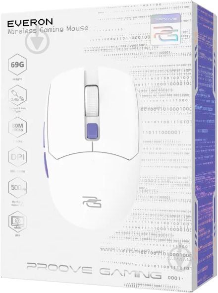 Мышь Proove Gaming Everon white (WMEV00022002) - фото 5 Мышь Proove Gaming Everon white (WMEV00022002) - фото 5