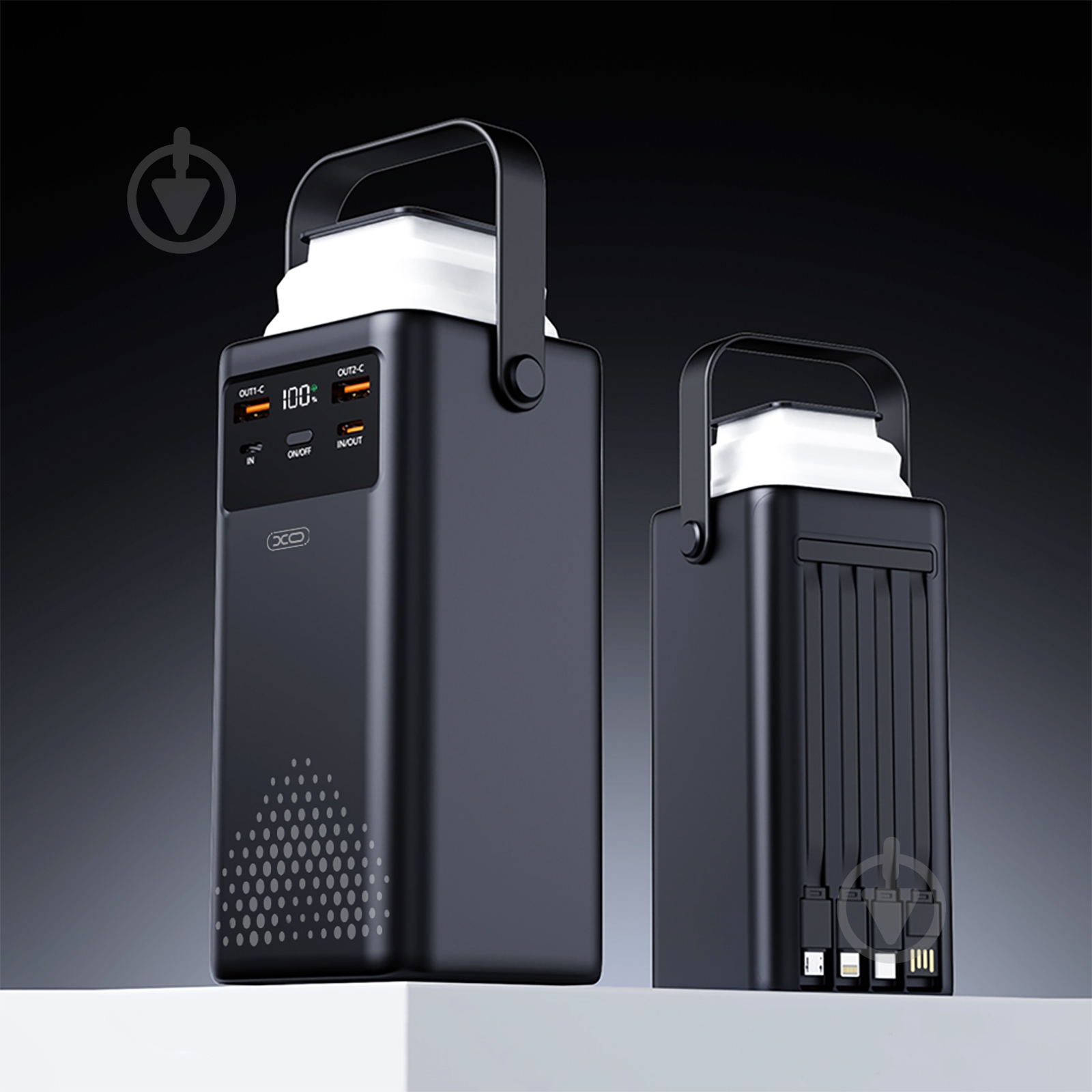 Повербанк Xo PR286 50000 mAh black (PR286.black) - фото 4