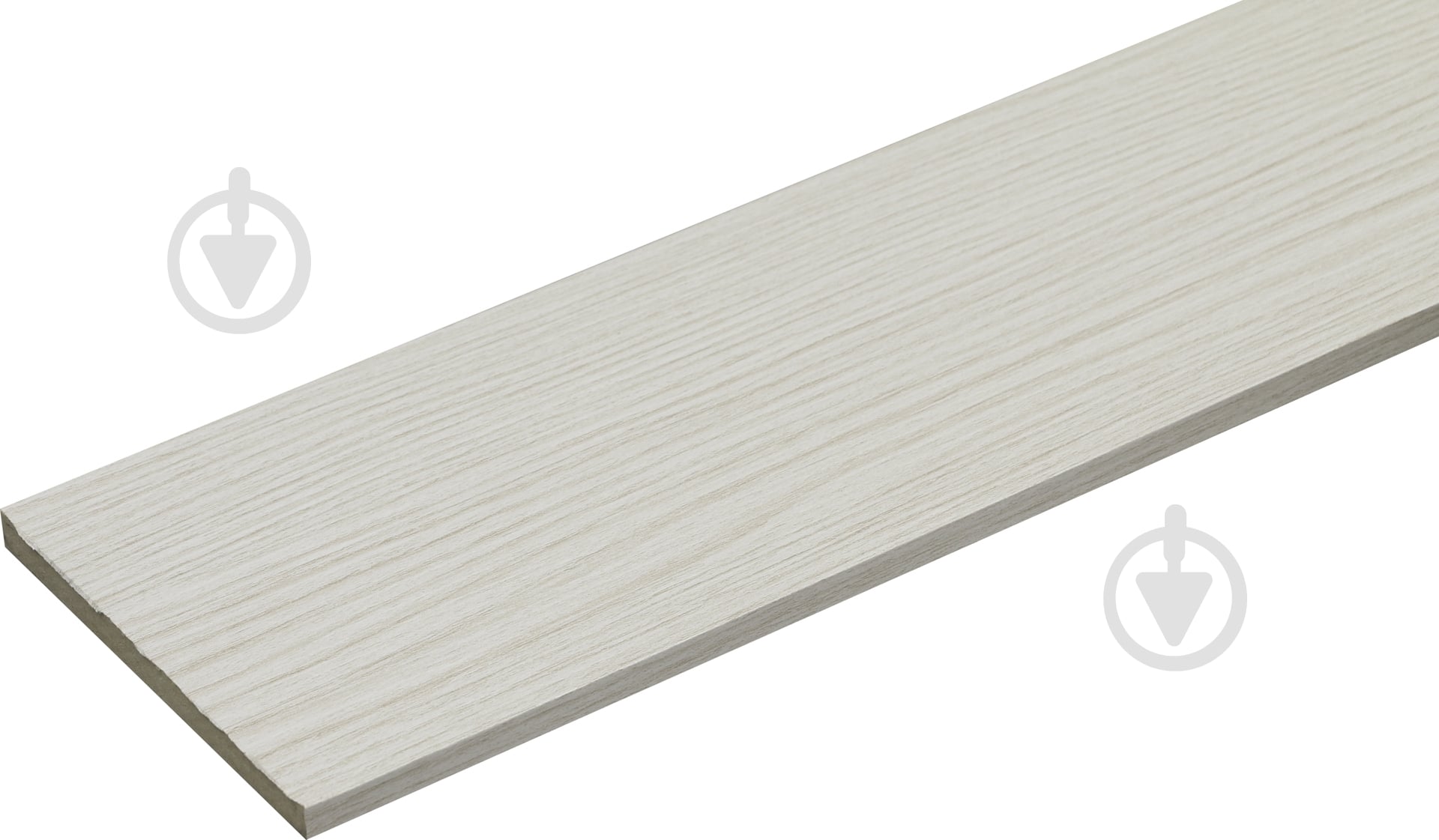 Добірна планка Dverona Dverona 500 серія 2050x100x10 мм дуб перлинний 100х10х 2050 мм дуб перлинний - фото 1