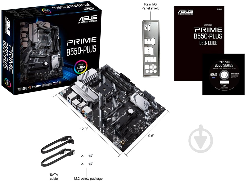 Материнська плата Asus 90MB14U0-M0EAY0 (Socket AM4, AMD B550, ATX) - фото 8 Материнська плата Asus 90MB14U0-M0EAY0 (Socket AM4, AMD B550, ATX) - фото 8