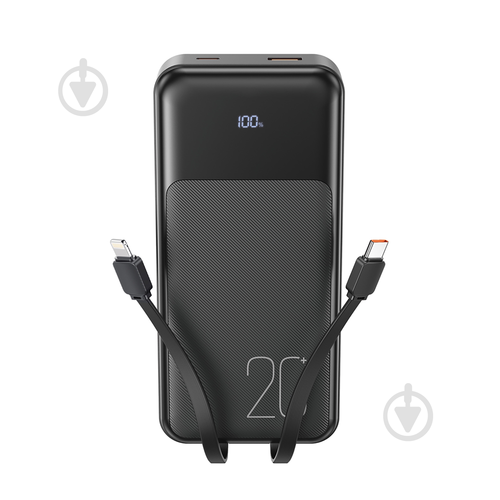 Повербанк Xo PR249 20000 mAh black (PR249.black) - фото 1