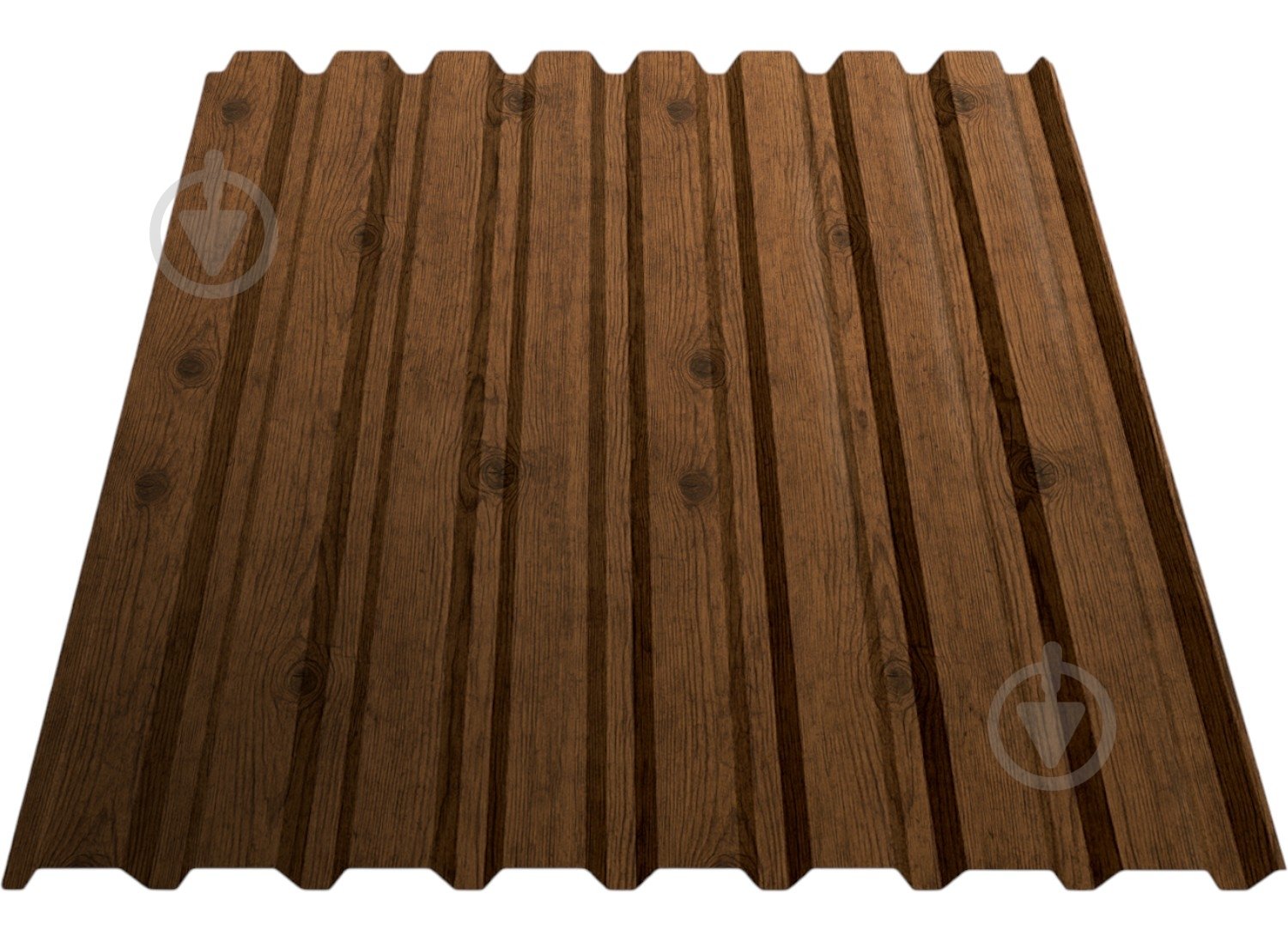 Профнастил стеновой PCS ПС-20 0,40x1140x1500 мм RAL 8003 глиняно-коричневый 3D принт 3701 - фото 1 Профнастил стеновой PCS ПС-20 0,40x1140x1500 мм RAL 8003 глиняно-коричневый 3D принт 3701 - фото 1