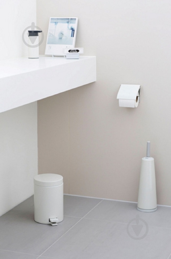 Ершик для унитаза Brabantia CLASSIC белый 00800045 - фото 3