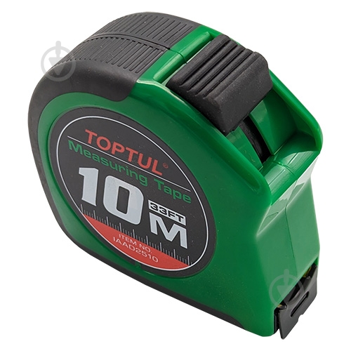 Рулетка Toptul IAAD2510 10 м x 25 мм - фото 1 Рулетка Toptul IAAD2510 10 м x 25 мм - фото 1