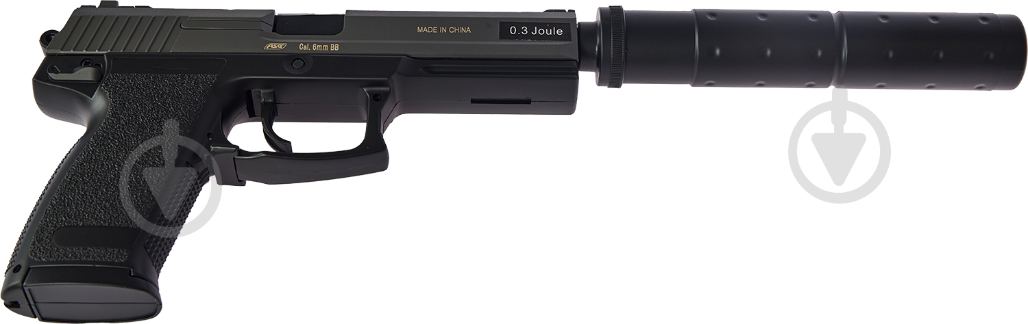 Пістолет-кулемет ASG DL 60 SOCOM Spring 6 мм black - фото 5