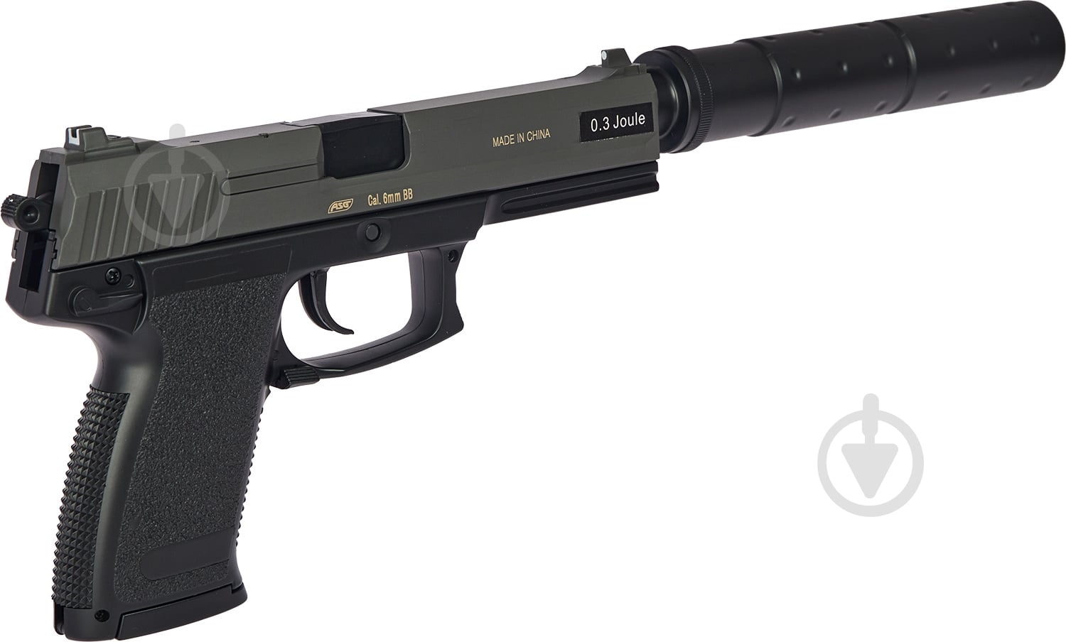 Пістолет-кулемет ASG DL 60 SOCOM Spring 6 мм black - фото 3