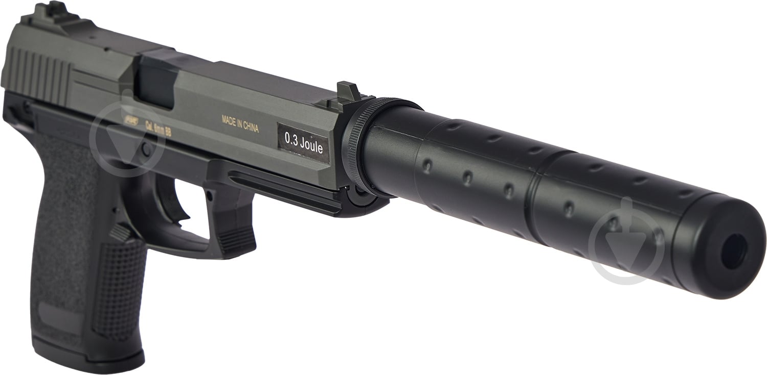 Пістолет-кулемет ASG DL 60 SOCOM Spring 6 мм black - фото 4