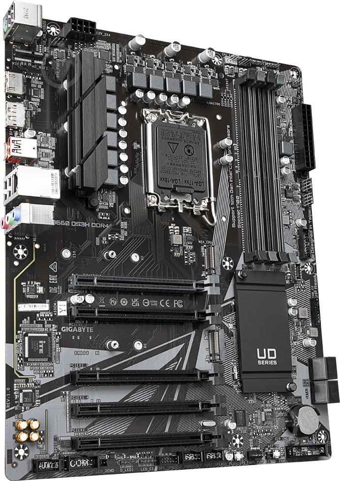 Материнская плата Gigabyte B660 DS3H DDR4 (Socket 1700, Intel B660, ATX) - фото 2