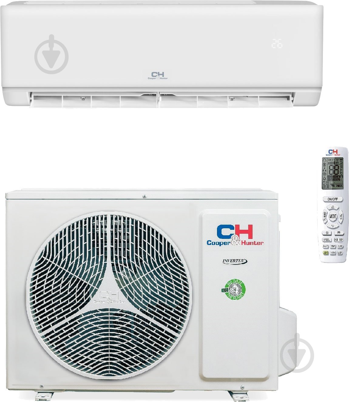 Кондиціонер Cooper&Hunter VITAL PLUS CH-S12FTXF6 - фото 1