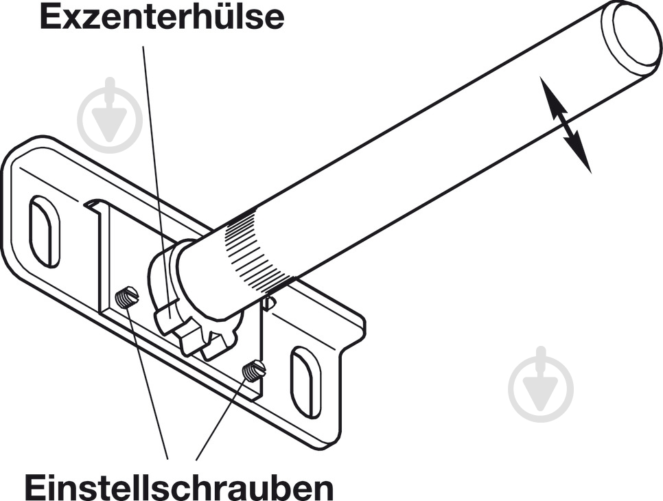 Крепление для полок Hafele 283.33.904 скрытое - фото 6 Крепление для полок Hafele 283.33.904 скрытое - фото 6