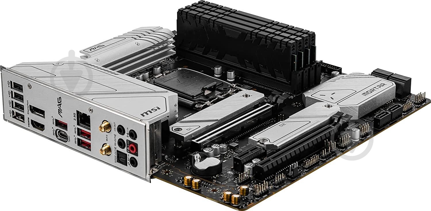 Материнская плата MSI 911-7D42-049 (Socket 1700, Intel B660, micro ATX) - фото 5 Материнская плата MSI 911-7D42-049 (Socket 1700, Intel B660, micro ATX) - фото 5