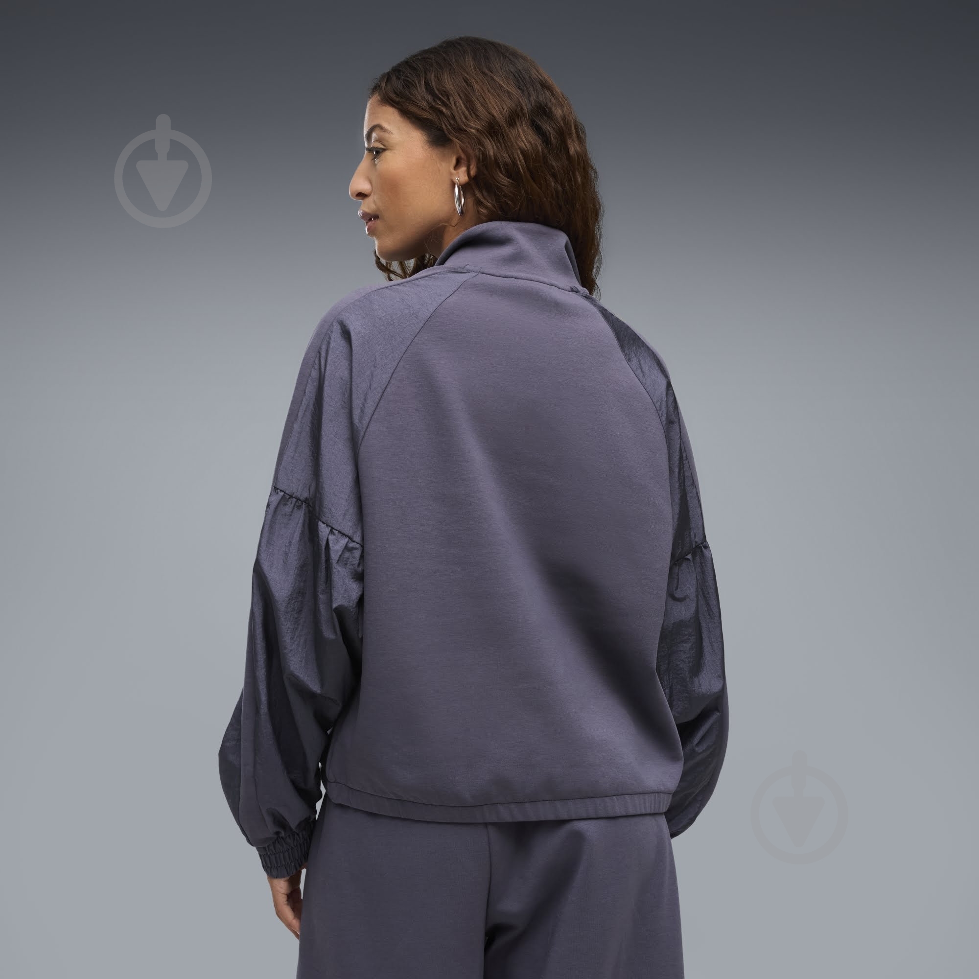 Джемпер Puma HER Full-Zip Relaxed DK Jacket 69402335 р.S синий - фото 2