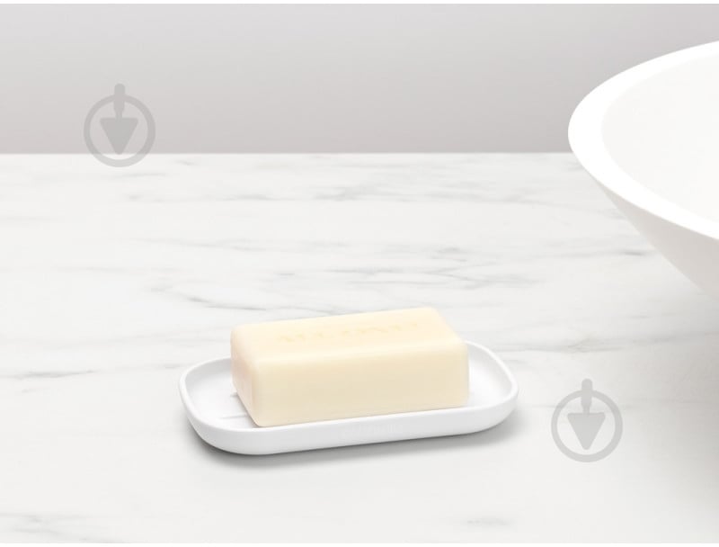 Мыльница Brabantia ReNew white 8710755280221 - фото 6