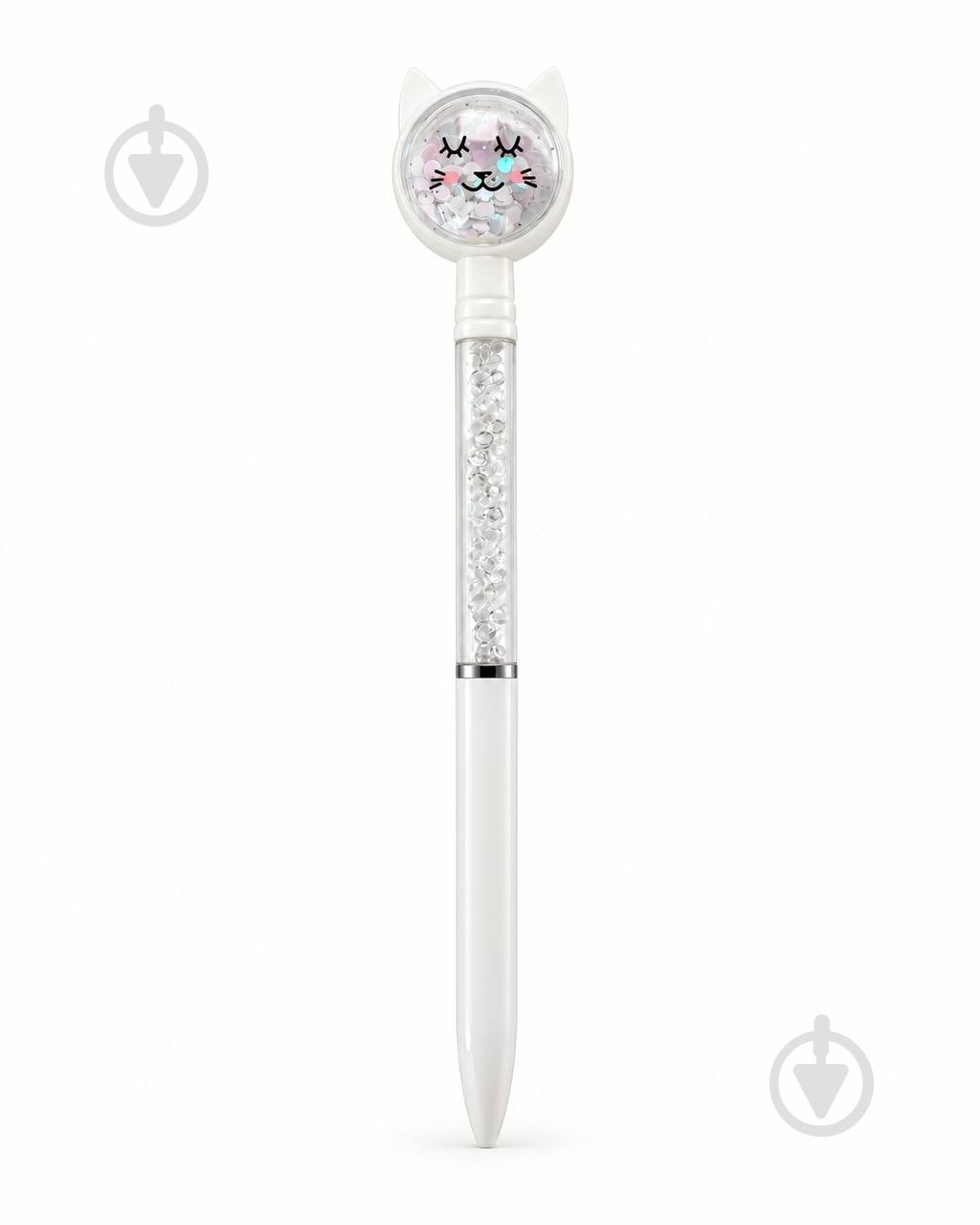Ручка шариковая Brushme Блестящий котик KN9200 - фото 2 Ручка шариковая Brushme Блестящий котик KN9200 - фото 2