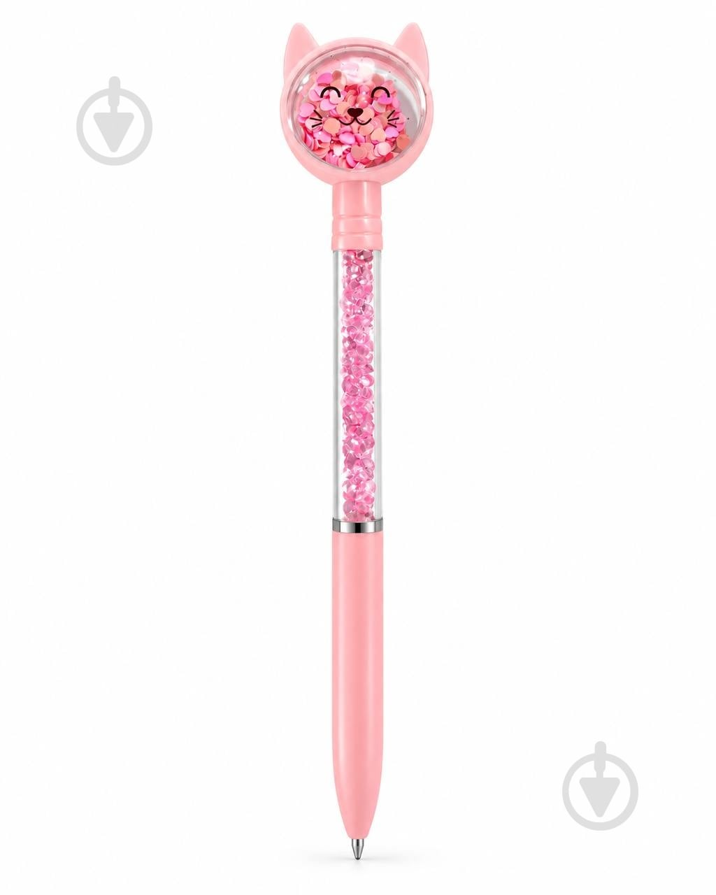 Ручка шариковая Brushme Блестящий котик KN9200 - фото 1 Ручка шариковая Brushme Блестящий котик KN9200 - фото 1