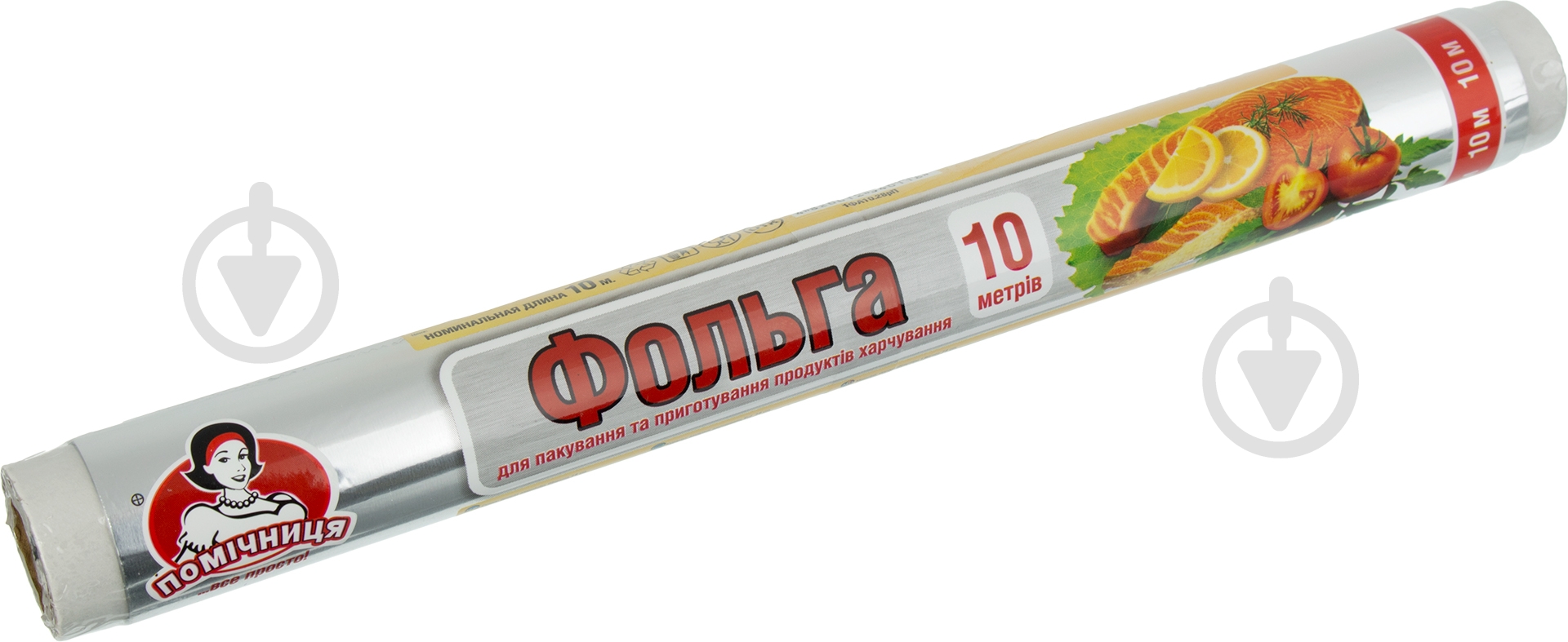 Фольга пищевая Помічниця 28 см х 10 м - фото 1 Фольга пищевая Помічниця 28 см х 10 м - фото 1