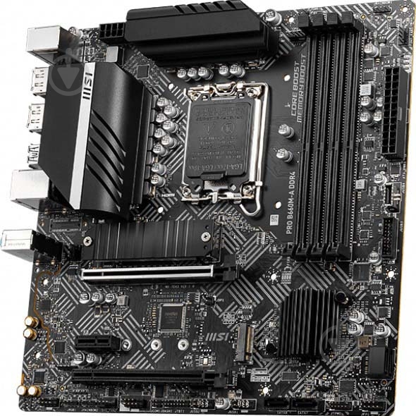Материнская плата MSI 911-7D43-001 (Socket 1700, Intel B660, micro ATX) - фото 2 Материнская плата MSI 911-7D43-001 (Socket 1700, Intel B660, micro ATX) - фото 2