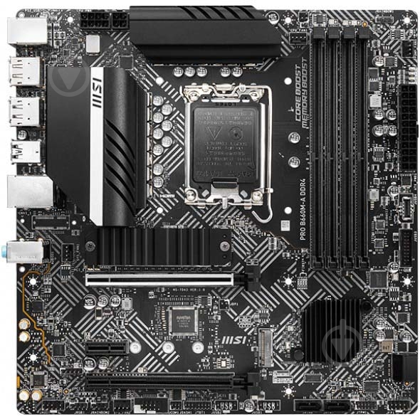 Материнская плата MSI 911-7D43-001 (Socket 1700, Intel B660, micro ATX) - фото 4 Материнская плата MSI 911-7D43-001 (Socket 1700, Intel B660, micro ATX) - фото 4
