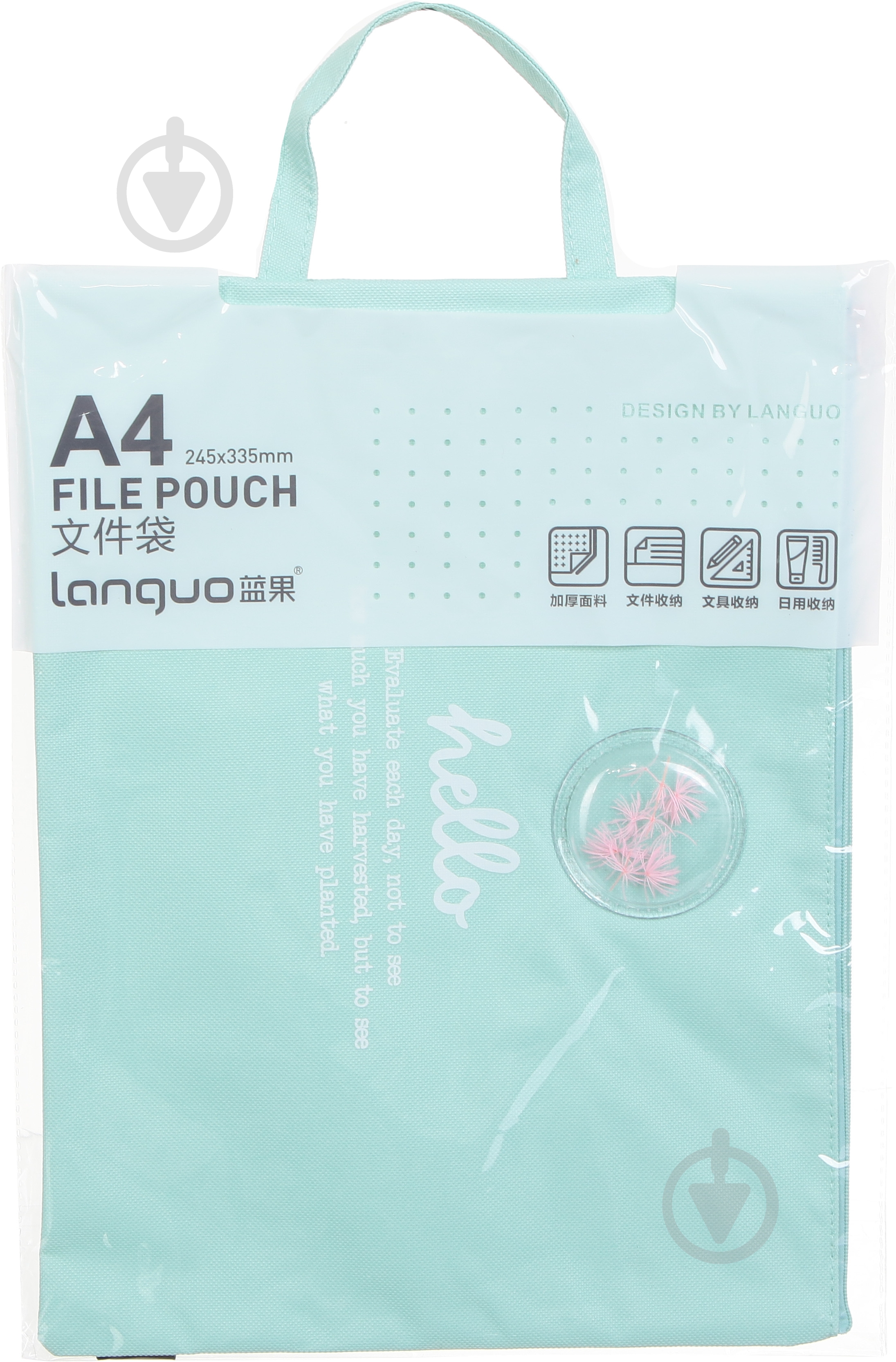 Папка Plants розовая - фото 5