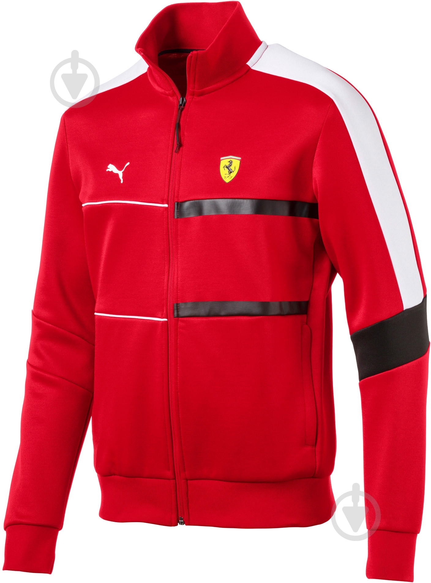 Джемпер Puma SF T7 Track Jacket 57782201 р. S красный - фото 1