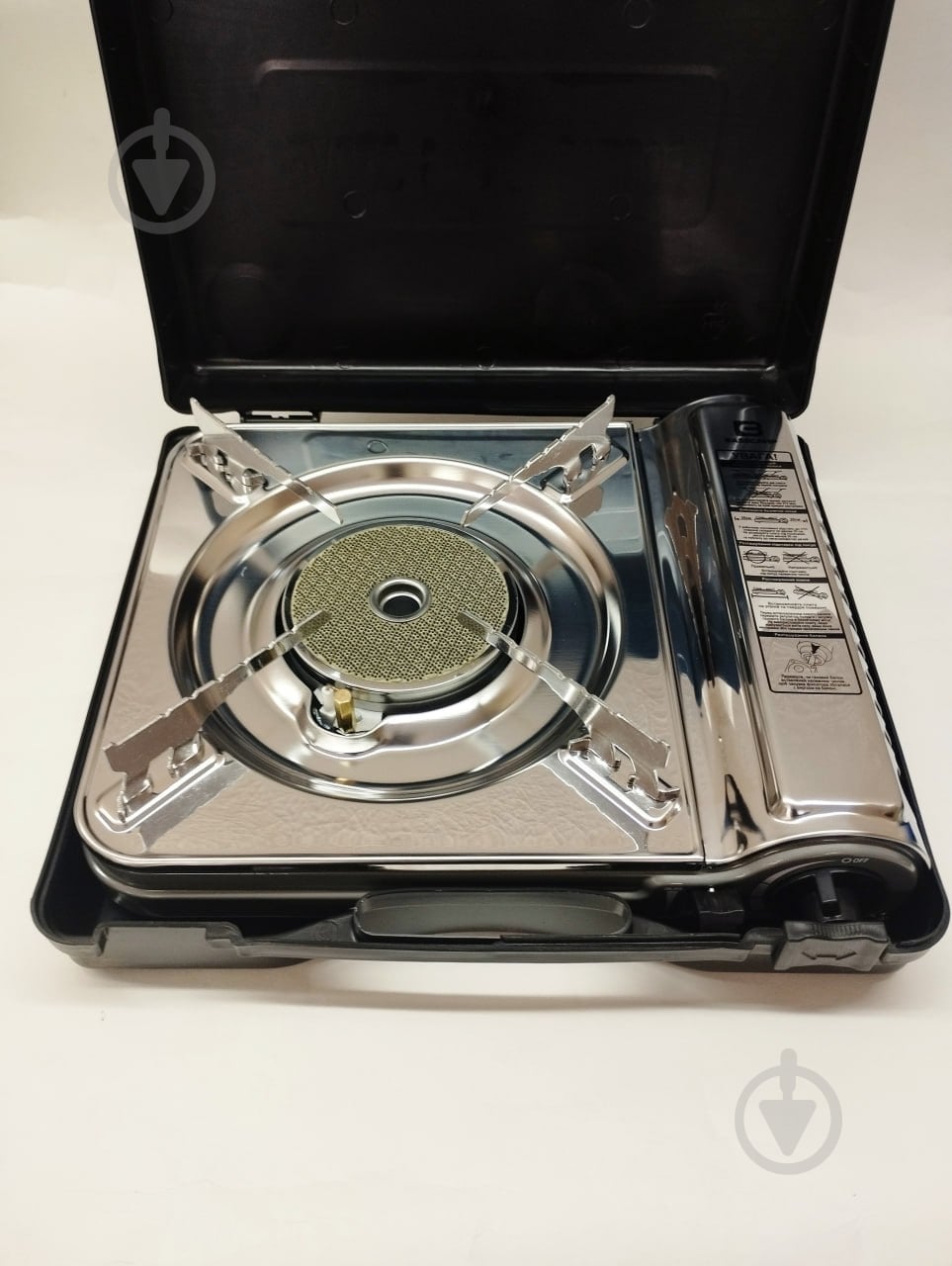 Плита газовая BaseCamp Camping Stove Mini Ceramic - фото 2