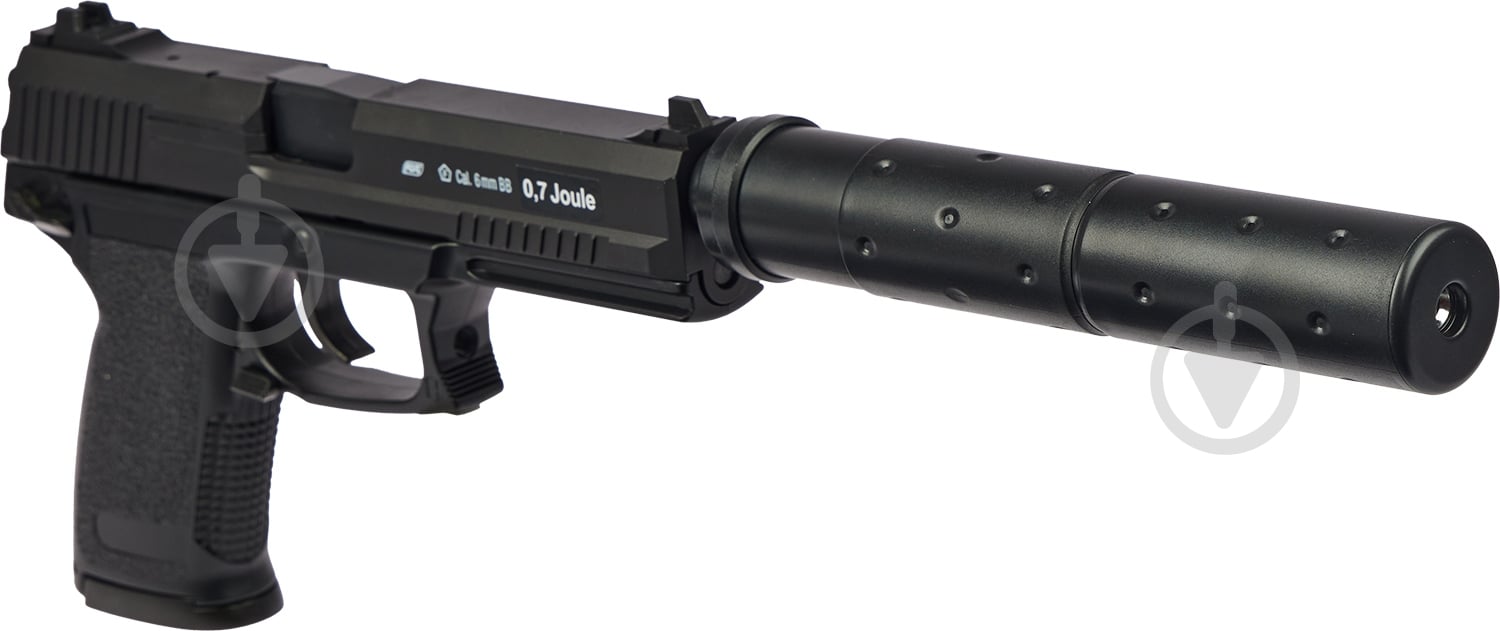 Пістолет-кулемет ASG MK23 Gas 6 мм black - фото 3 Пістолет-кулемет ASG MK23 Gas 6 мм black - фото 3