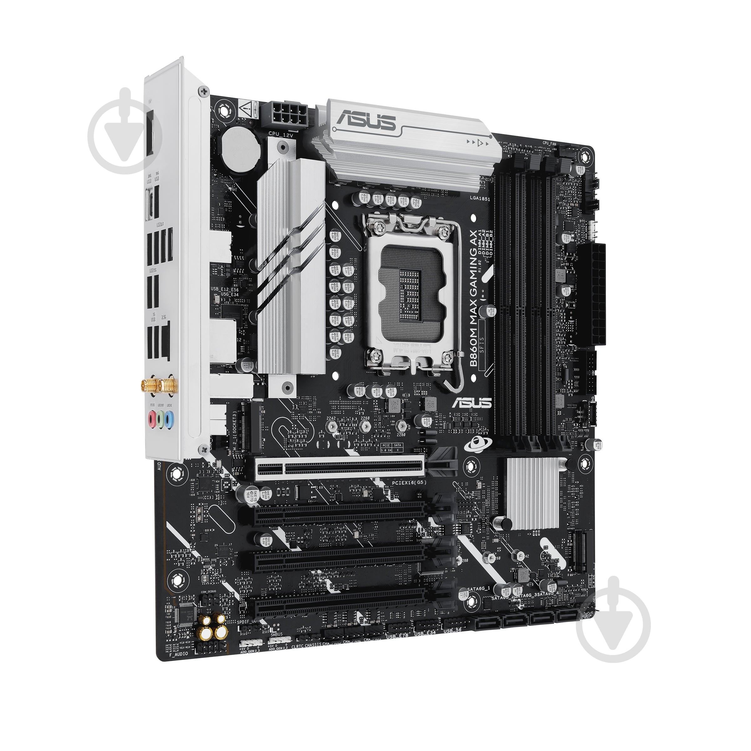 Материнська плата Asus 90MB1JZ0-M0EAY0 (Socket 1851, Intel B860, micro ATX) - фото 2