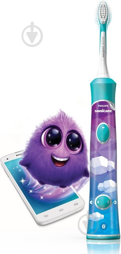 Електрична зубна щітка Philips Sonicare 9900 Prestige HX9992/11 + HX6322/04 For Kids - фото 14