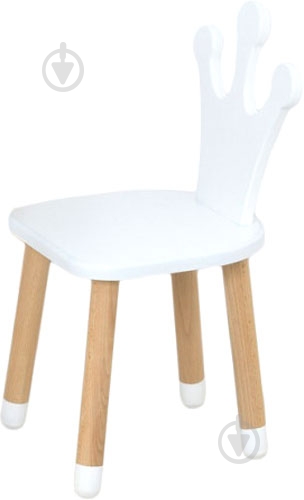 Стілець дитячий ArinWOOD принцеса 08-025W-PS-ROUND білий - фото 1 Стілець дитячий ArinWOOD принцеса 08-025W-PS-ROUND білий - фото 1