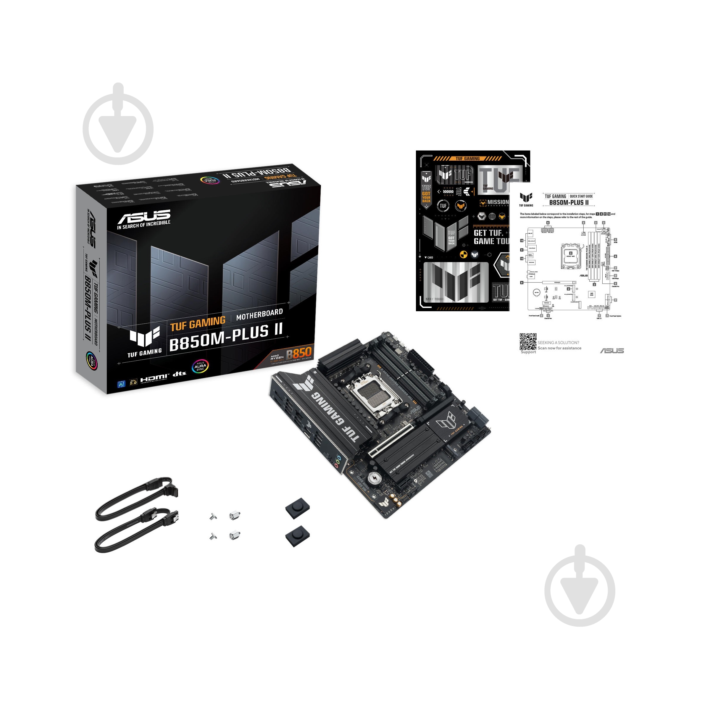 Материнская плата Asus 90MB1MT0-M0EAY0 (Socket AM5, AMD B850, micro ATX) - фото 2