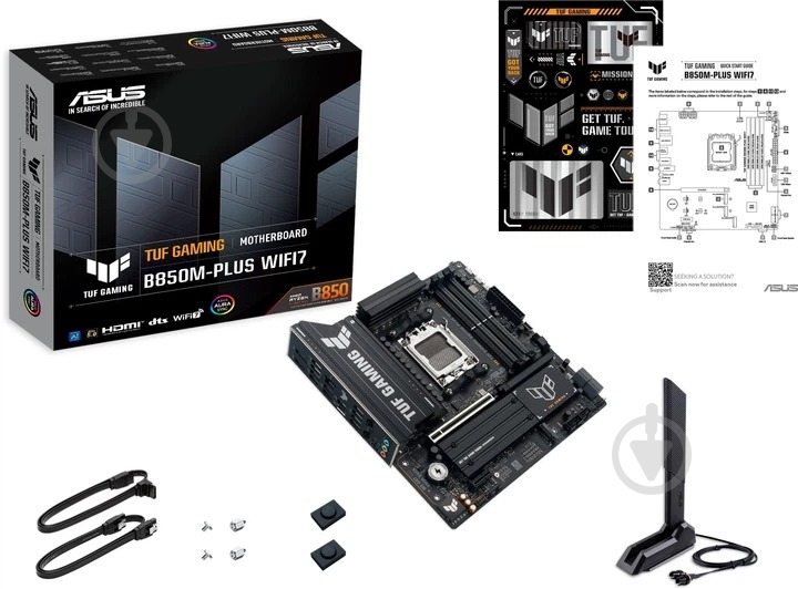 Материнская плата Asus 90MB1MU0-M0EAY0 (Socket AM5, AMD B850, micro ATX) - фото 10 Материнская плата Asus 90MB1MU0-M0EAY0 (Socket AM5, AMD B850, micro ATX) - фото 10