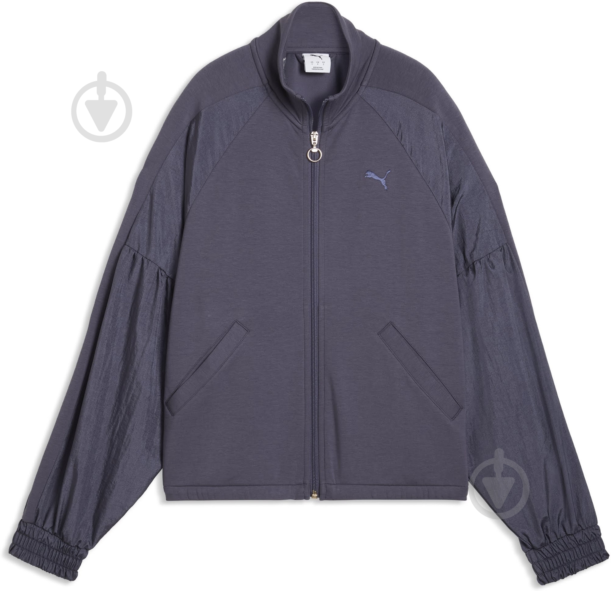Джемпер Puma HER Full-Zip Relaxed DK Jacket 69402335 р.XL синий - фото 4