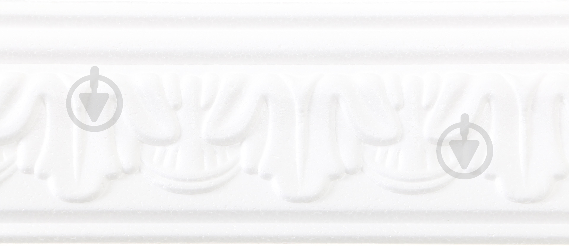 Потолочный плинтус OptimaDecor 703 2000x53x53 мм - фото 2