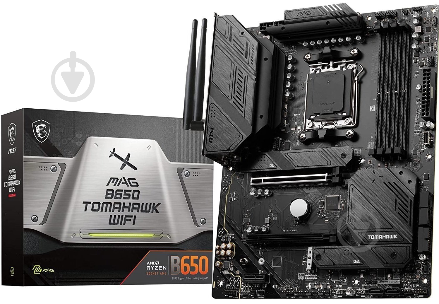 Материнская плата MSI 911-7D75-001 (Socket AM5, AMD B650, ATX) - фото 4