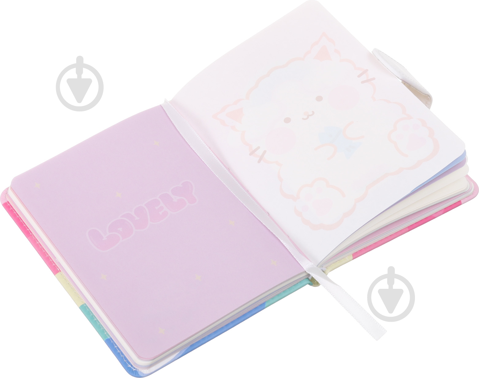 Блокнот Lovely розовый - фото 3