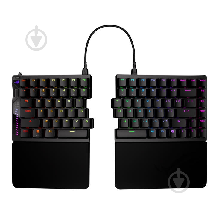 Клавиатура Asus ROG Falcata split Magnetic Switch Wireless/Bluetooth/USB (90MP043H-BKUA20) black - фото 2