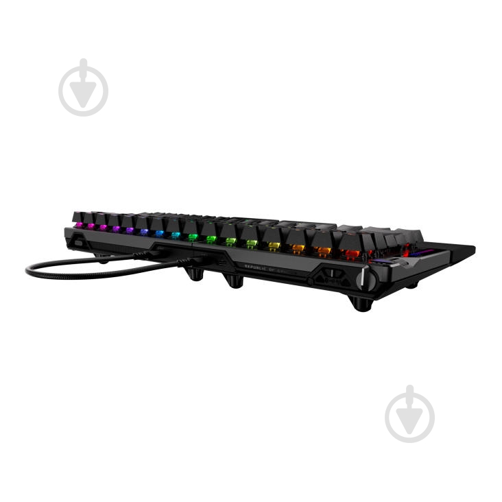 Клавиатура Asus ROG Falcata split Magnetic Switch Wireless/Bluetooth/USB (90MP043H-BKUA20) black - фото 7